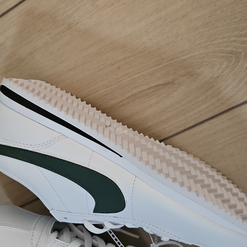 Nike Cortez Green And White Sneakers 5.5 - Picture 3 of 9
